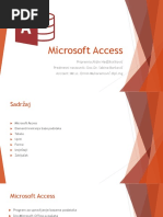 Microsoft Access Hadžihalilović Aldin