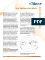 Bloor Market Update Paper Best of Breed Test Design Automation
