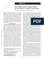 Sharing Decision Making About Cardiac Surgery: Editorial