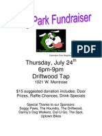 Dog PK Funder Flyer7-24