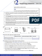 Unit 12: Automotive Industries