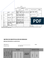 Descargar Formato Matriz para Identificación de Peligros, Valoración de Riesgos y Determinación de Controles - S2