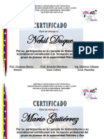 Certificados de Hidrocarburos