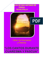 Folleto Cuaresma 2019