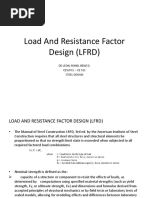 Load and Resistance Factor Design LFRD