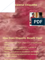 Professional Etiquette