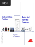 ABB Oil Distribution Transformer Catalogue | PDF | Transformer ...
