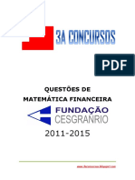 questoes de matematica financeira - cesgranrio - 2011 - 2013.pdf