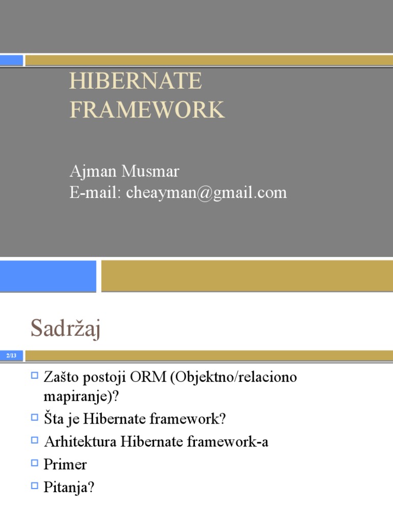 Hibernate | PDF