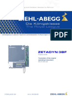 Operating Instruction ZETADYN 3BF PDF