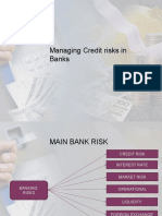 Managing Credit Risks in Banks