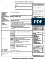 Teaching Plan for English Lesson on People and Culture