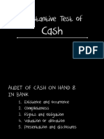 Lec 1 Substantive Test of Cash