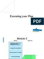 Executing Your Plan