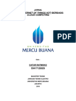 Jurnal (Iot) Berbasis Cloud Computing-Catur Ratmoko (55417120029)