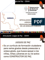 Juegos de Paz y Derechos Humanos