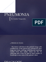 Pneumonia: By: Jonaline Vanguardia