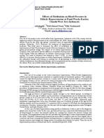 Effects of Meditation On Blood Pressure in Elderly Hyperstension at Panti Werda Karitas Cimahi West Java Indonesia