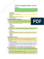 La Teoría Del Conocimiento en Investigación Científ