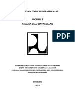 0852b Modul 2 - Analisa Lalu Lintas