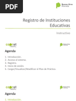 Instructivo para Instituciones Educativas | PDF