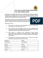 Borang Penyata Pertukaran Milikan Kenderaan Motor Selain Daripada PindahMilik Secara Sukarela Oleh Pemunya Berdaftar (JPJ K3A)