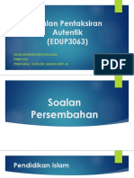 Soalan Pentaksiran Autentik (INDIVIDU)