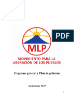 MLP Programa General y Plan de Gobierno