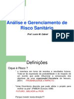 Gerenciamento de Riscos Sanitários