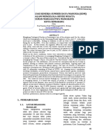 Studi Evaluasi Kinerja Sumber Daya Manusia (SDM) Dalam Mengelola Obyek Wisata Taman Margasatwa Mangkang Kota Semarang