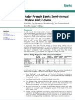 Fitch - Major French Banks Semi-Annual Review and Outlook