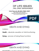 End of Life Issues
