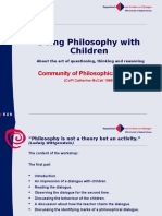 Day 1 - Sesi 2 - Doing Philosophy With Children