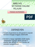 Pansik Eksperimen