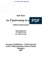 Ruff - Az Ujszovetseg Es A Tora Disszertacio PDF