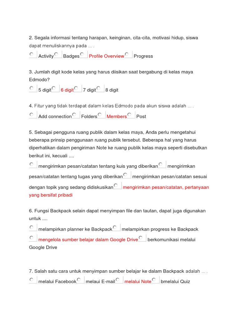 Menambah Konten di Backpack Edmodo | PDF | Komputer