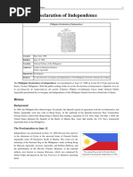 Philippine Declaration of Independence