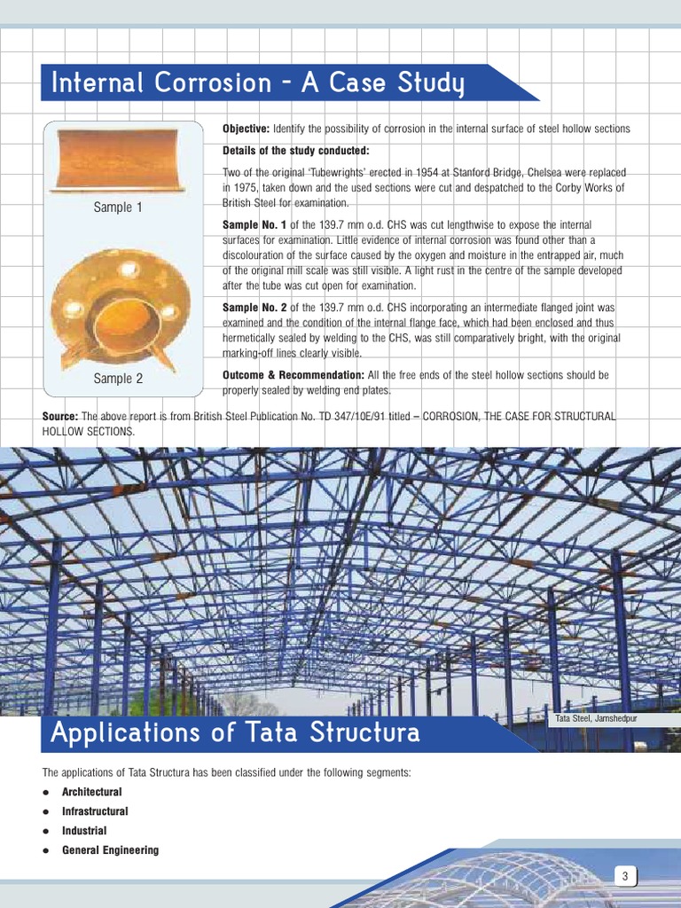 Internal Corrosion Case Study Analysis | PDF | Corrosion | Rust