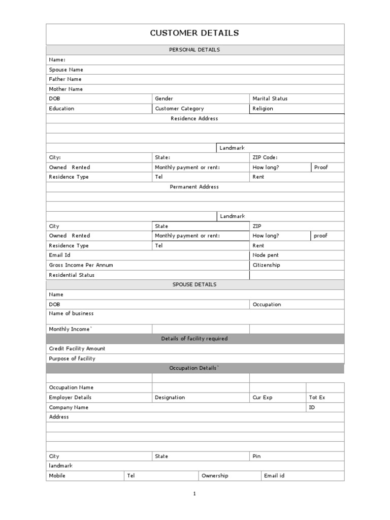 Customer | PDF | Business