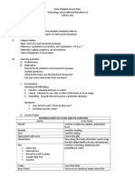 Semi Detailed Lesson Plan