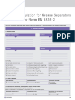 KESSEL-Calculation For Grease Separators Based On Euro-Norm EN 1825-2