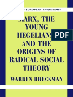 Breckman 1999 Marx, The Young Hegelians and The Origins of Radical Social Theory