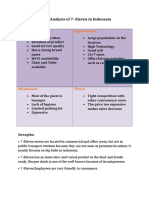 SWOT Analysis of 7-Eleven