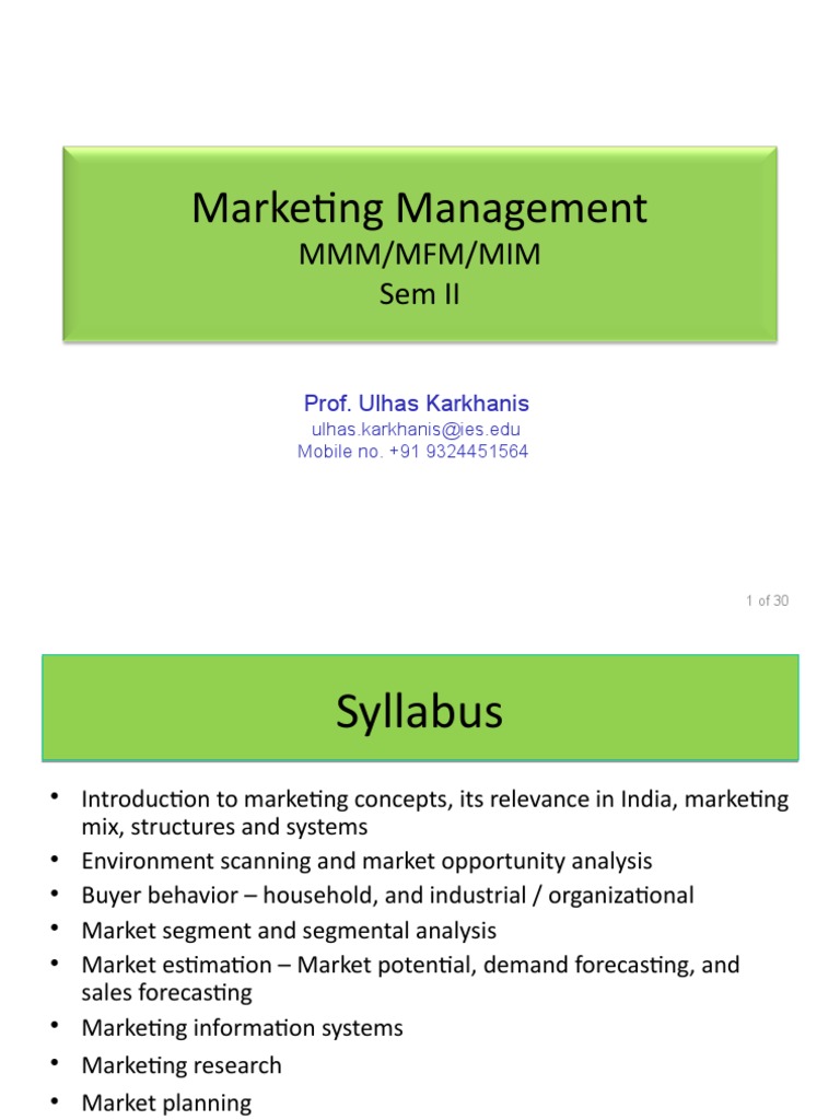 Basic Marketing Concepts | PDF | Market Segmentation | Marketing