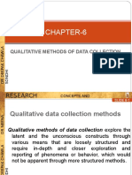 ch.6 - QUALITATIVE METHODS OF DATA COLLECTION