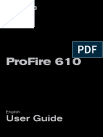Profire 610: User Guide