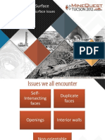 Minesight at Your Surface: Tips For Solving Tricky Surface Issues