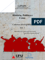 História, Política e Cena Cadernos Monográficos