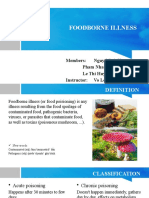 Foodborne Illness: Members: Nguy Minh Hoang Pham Nhat Thao Linh Le Thi Huyen Trang Instructor: Vo Le Dinh Tam