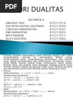 Riset Operasi 4 Dualitas PPT Print